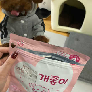 My Pet Care 천연단백질 관절건강에 개좋아 — 5점을 준 리뷰어가 2020년 12월 올린 사용 사진