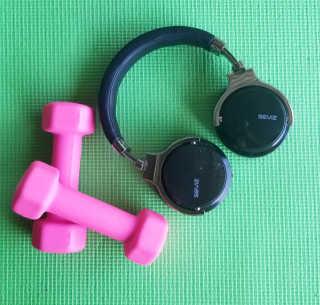 SEVIZ Bluetooth Headphones 10 3color — 5점을 준 리뷰어가 2020년 8월 올린 사용 사진