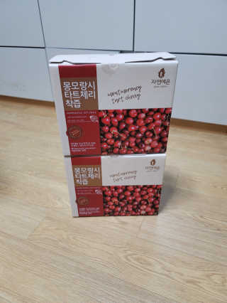 자연에온 몽모랑시 타트체리 착즙 100mL 10개입 2BOX — 4.5점을 준 리뷰어가 2020년 10월 올린 사용 사진