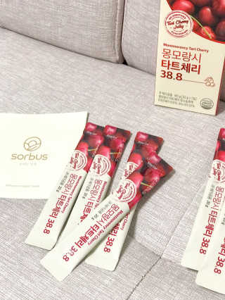 소버스 몽모랑시 타트체리 38.8 — 5점을 준 리뷰어가 2020년 9월 올린 사용 사진