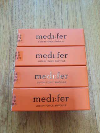 메디페르 루테인앰플 10ml 4개 — 5점을 준 리뷰어가 2020년 4월 올린 사용 사진