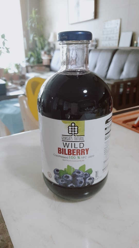 조지아스 내추럴 야생빌베리 1,000ml NFC 리뷰 사진