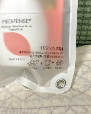 메디펜스 클린 핸드 세럼  2종 랜덤증정 — 5점을 준 리뷰어가 2020년 9월 올린 사용 사진