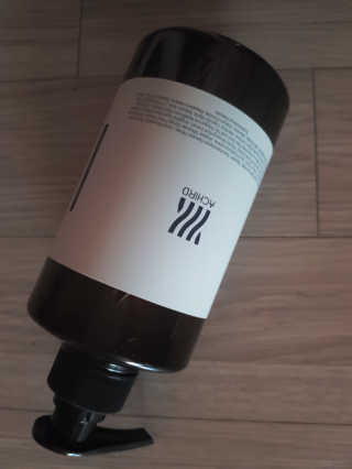 에이처드 유산균 탈모 샴푸 500ml — 3.5점을 준 리뷰어가 2020년 9월 올린 사용 사진