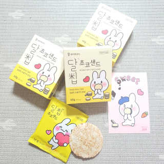 네이처오다 달칩 초코샌드 — 5점을 준 리뷰어가 2020년 8월 올린 사용 사진