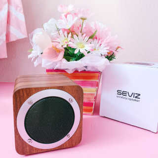 SEVIZ MINI10W 레트로 블루투스 스피커 — 4점을 준 리뷰어가 2020년 9월 올린 사용 사진