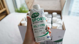 셀렉스스포츠 셀렉스 스포츠 드링크 초콜릿 _ 330ml x 12팩 — 5점을 준 리뷰어가 2020년 11월 올린 사용 사진