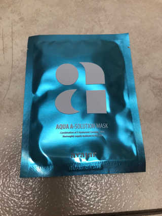 Avajar A-Solution 마스크 — 5점을 준 리뷰어가 2020년 12월 올린 사용 사진