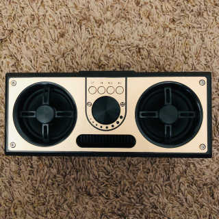 SEVIZ RETRO20W 레트로 블루투스 스피커 — 3점을 준 리뷰어가 2020년 6월 올린 사용 사진
