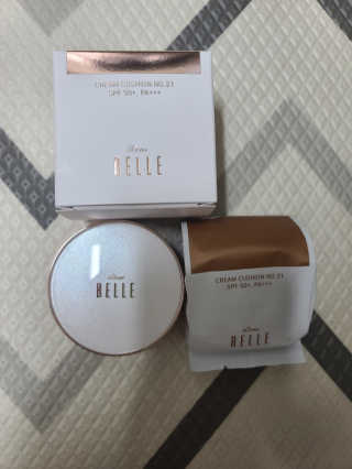 디어벨르 크림쿠션 DEAR BELLE CREAM COUSION — 5점을 준 리뷰어가 2020년 7월 올린 사용 사진