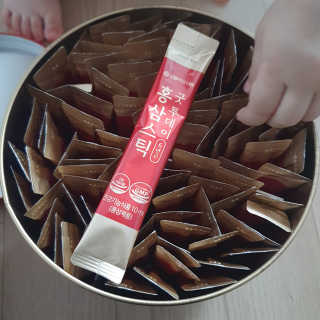 서울약사신협_굿투데이홍삼스틱_10ml x 100포 — 5점을 준 리뷰어가 2020년 7월 올린 사용 사진