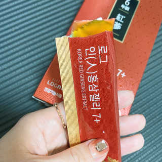 로그네이처 로그 인 홍삼젤리 7+ — 5점을 준 리뷰어가 2020년 5월 올린 사용 사진