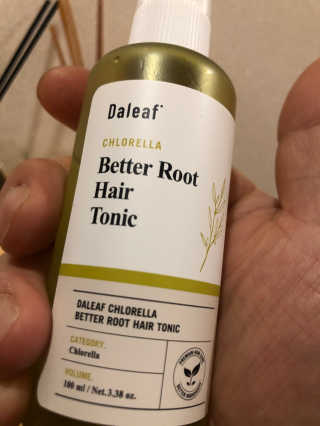 달리프 클로렐라 베러 루트 헤어토닉 100ml — 5점을 준 리뷰어가 2020년 12월 올린 사용 사진