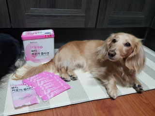 서울약사신협_내몸애뷰티저분자콜라겐_2.5g 50포 — 5점을 준 리뷰어가 2020년 5월 올린 사용 사진
