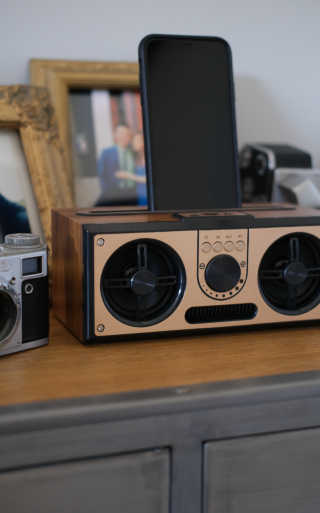 SEVIZ RETRO20W 레트로 블루투스 스피커 — 3.5점을 준 리뷰어가 2020년 7월 올린 사용 사진