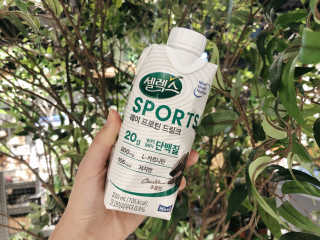 셀렉스스포츠 셀렉스 스포츠 드링크 초콜릿 _ 330ml x 12팩 — 5점을 준 리뷰어가 2020년 11월 올린 사용 사진