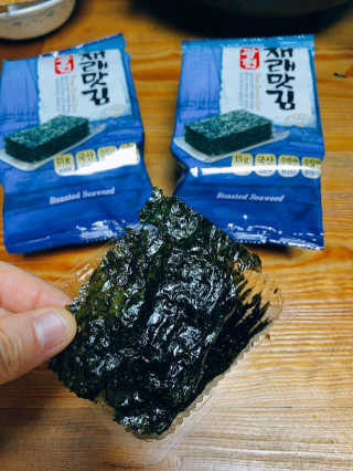 [중소기업유통센터 X 우수소상공인] 파도식품 식탁김 15g 15봉 — 5점을 준 리뷰어가 2020년 12월 올린 사용 사진