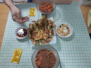 [해주냉면] 신천맛집 매운 비빔냉면 2인분 + 무절임 — 5점을 준 리뷰어가 2020년 5월 올린 사용 사진