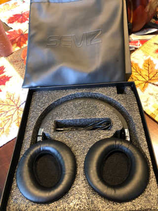 SEVIZ Bluetooth Headphones 10 3color — 4.5점을 준 리뷰어가 2020년 10월 올린 사용 사진
