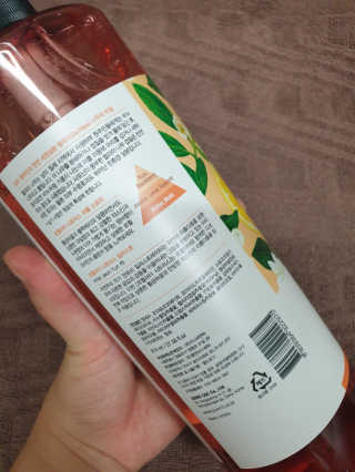 르퀼라야 퓨어텐 올인원 클렌저 810ml 1개 — 5점을 준 리뷰어가 2020년 7월 올린 사용 사진