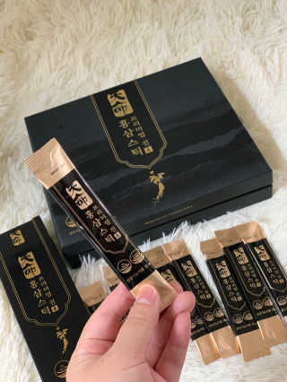 헬스업_천명진프리미엄홍삼스틱_10ml x 30포 — 5점을 준 리뷰어가 2020년 11월 올린 사용 사진
