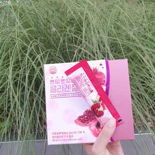 헬스업_쁘띠쁘띠석류콜라겐젤리_20g x 14포 — 5점을 준 리뷰어가 2020년 10월 올린 사용 사진