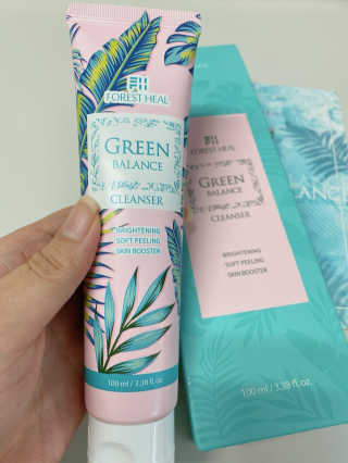 포레스트힐 SS 그린 밸런스 클렌져 100ml + 헤어밴드 — 4점을 준 리뷰어가 2020년 4월 올린 사용 사진