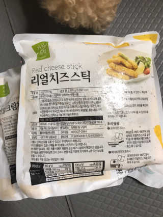 가치식탁 리얼치즈스틱, 리얼크림치즈볼 — 5점을 준 리뷰어가 2020년 8월 올린 사용 사진
