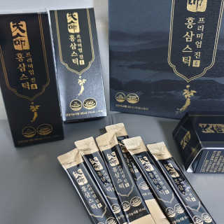 헬스업_천명진프리미엄홍삼스틱_10ml x 30포 — 5점을 준 리뷰어가 2020년 8월 올린 사용 사진