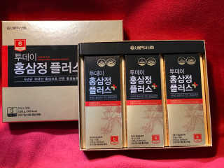 서울약사신협_투데이홍삼정플러스스틱_10g x 30포 — 5점을 준 리뷰어가 2020년 11월 올린 사용 사진