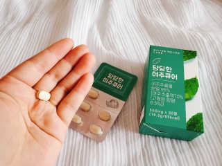 조은약초 국산 당당한 여주큐어 550mg x 30정 x 1박스 — 5점을 준 리뷰어가 2020년 8월 올린 사용 사진