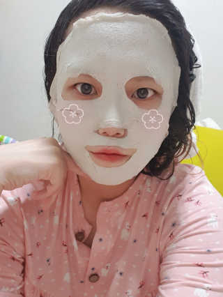 아이디플라코스메틱 페이스핏 플라스터 마스크 _ 리뉴얼 — 5점을 준 리뷰어가 2020년 12월 올린 사용 사진