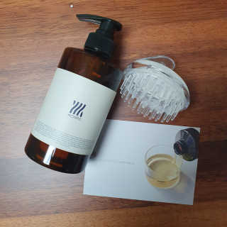 에이처드 유산균 탈모 샴푸 500ml — 3점을 준 리뷰어가 2020년 9월 올린 사용 사진