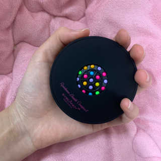 아이캔디 레인보우 볼륨S  브러쉬 컴팩트 블랙 — 3점을 준 리뷰어가 2020년 11월 올린 사용 사진