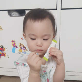[풀무원베이비밀] 프로바이오락 베이비 유산균 SET — 4점을 준 리뷰어가 2020년 11월 올린 사용 사진