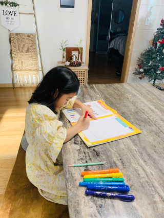 생각하는 코딩 소프트웨어 세부정복 학습지 — 5점을 준 리뷰어가 2020년 11월 올린 사용 사진