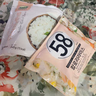 이룸푸드 냉동 컬리플라워 라이스 340g 1팩+칼로리라이스210g 1팩 — 4.5점을 준 리뷰어가 2020년 4월 올린 사용 사진