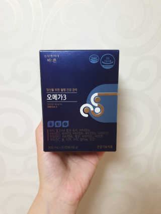 건강한약속 바른 바른 오메가3 — 5점을 준 리뷰어가 2020년 5월 올린 사용 사진