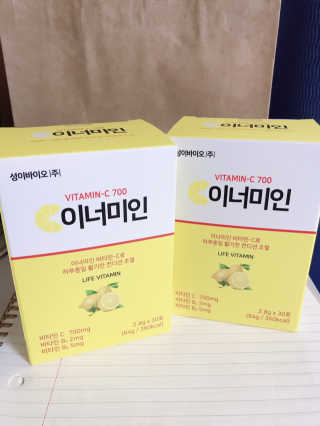 이너미인 VITAMIN-C 700 — 5점을 준 리뷰어가 2020년 9월 올린 사용 사진