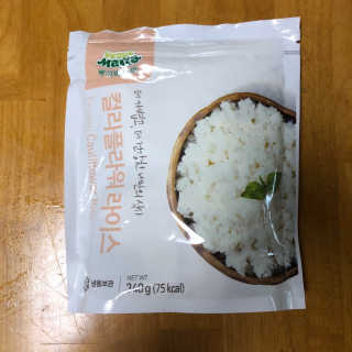 이룸푸드 냉동 컬리플라워 라이스 340g 1팩+칼로리라이스210g 1팩 — 5점을 준 리뷰어가 2020년 4월 올린 사용 사진