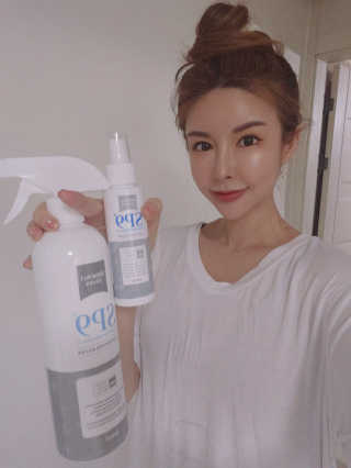 SP9 스프레이형 프리미엄 살균소독제 500ml+100ml — 5점을 준 리뷰어가 2020년 11월 올린 사용 사진