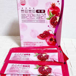 헬스업_쁘띠쁘띠석류콜라겐젤리_20g x 14포 — 5점을 준 리뷰어가 2020년 11월 올린 사용 사진