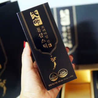 헬스업_천명진프리미엄홍삼스틱_10ml x 30포 — 5점을 준 리뷰어가 2020년 12월 올린 사용 사진