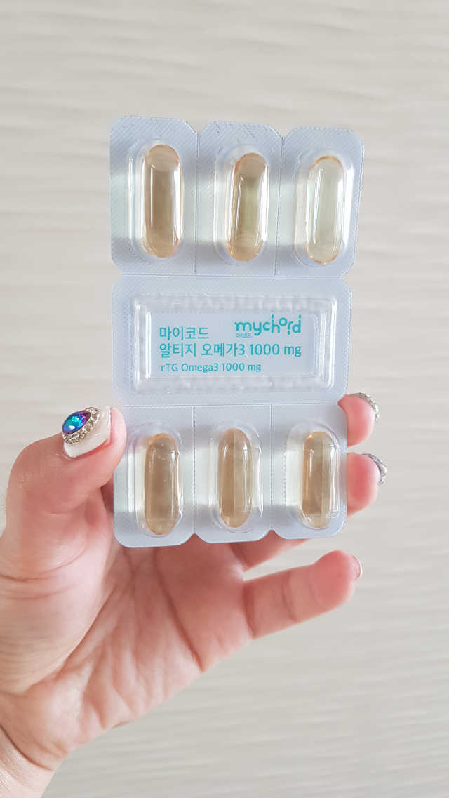마이코드 알티지 오메가3 1000 mg 리뷰 사진
