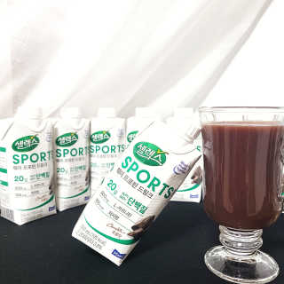 셀렉스스포츠 셀렉스 스포츠 드링크 초콜릿 _ 330ml x 12팩 — 5점을 준 리뷰어가 2020년 11월 올린 사용 사진