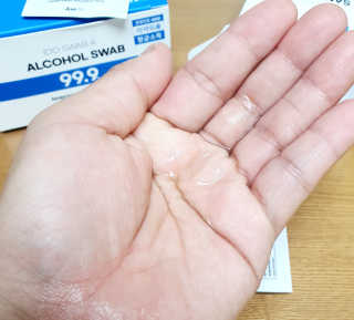 어웨이크어슬립 [AWAS] 알콜스왑 100매 + 세니타이저겔 50매 위생세트 — 5점을 준 리뷰어가 2020년 6월 올린 사용 사진