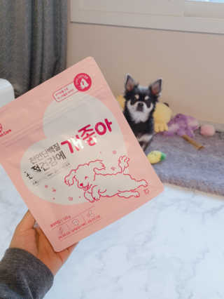 My Pet Care 천연단백질 관절건강에 개좋아 — 4점을 준 리뷰어가 2020년 11월 올린 사용 사진