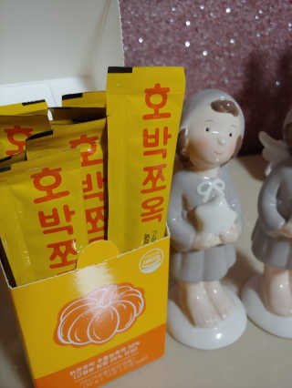 조은약초 국산 늙은 호박즙 호박쪼옥 젤리 20g x 15포 — 5점을 준 리뷰어가 2020년 8월 올린 사용 사진