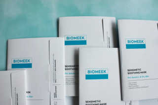 바이오믹 BIOMEEK SENSIMETIC SOOTHING MASK.S — 5점을 준 리뷰어가 2020년 7월 올린 사용 사진