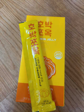 조은약초 국산 늙은 호박즙 호박쪼옥 젤리 20g x 15포 — 5점을 준 리뷰어가 2020년 7월 올린 사용 사진